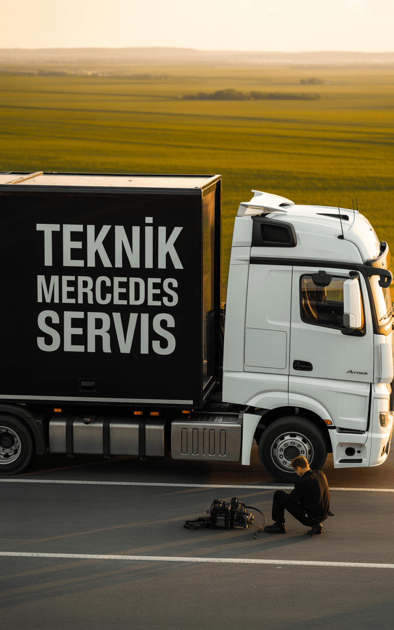 Tekirdağ Mercedes servis yol yardım